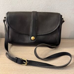 Vintage coach roll bag